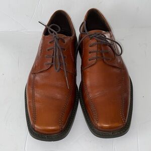 Ecco Helsinki Bike Toe Men's Lace Up Dress Shoes
